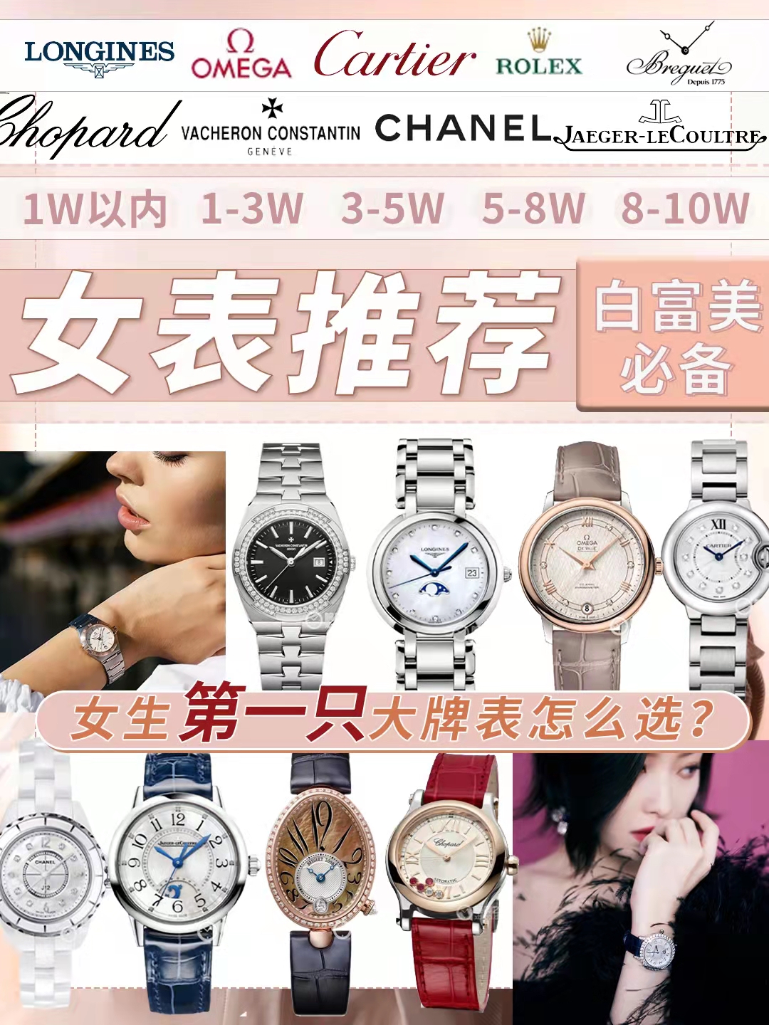 入门级女表性价比,入门级机械女表