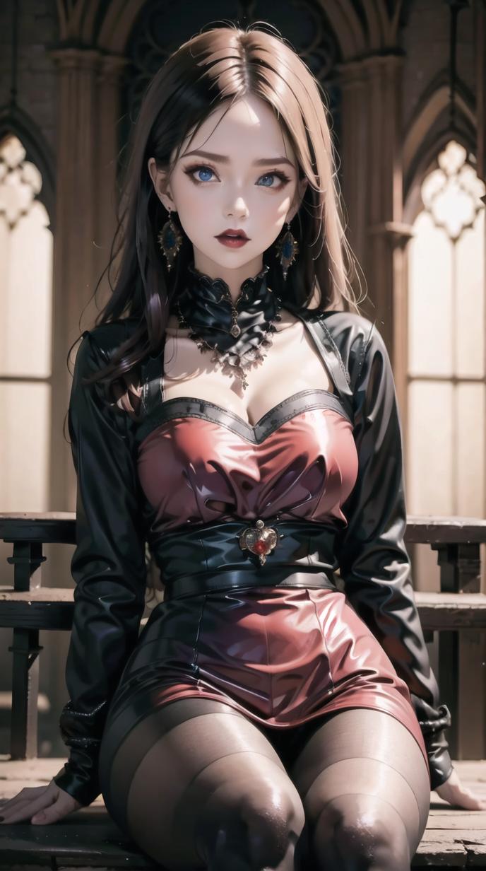 二次元ai女神图片,ai二次元少女美图