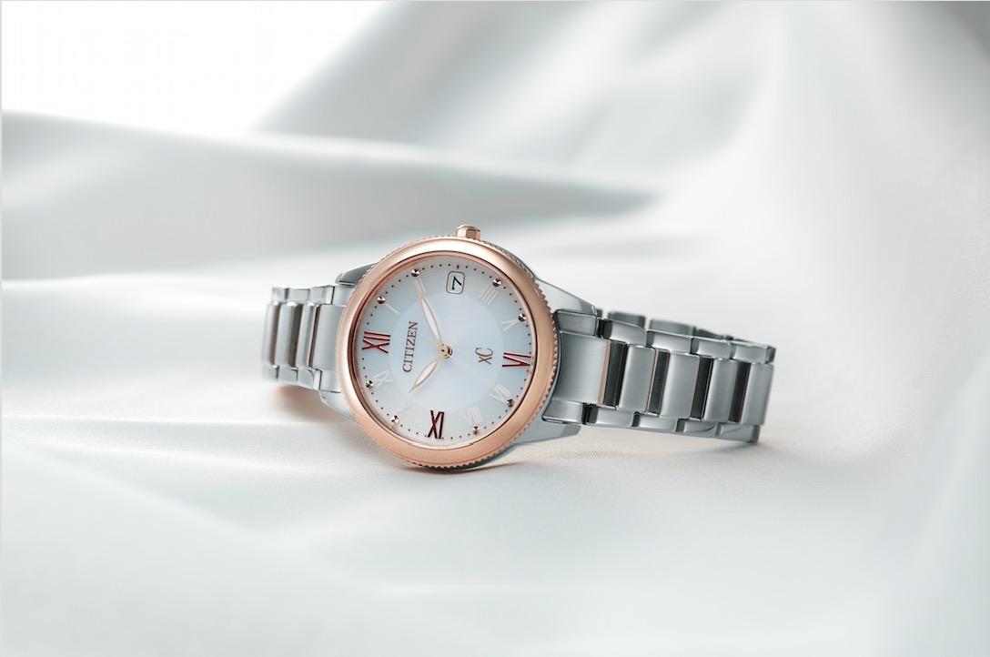 西铁城34mm蓝表,西铁城浅蓝女表