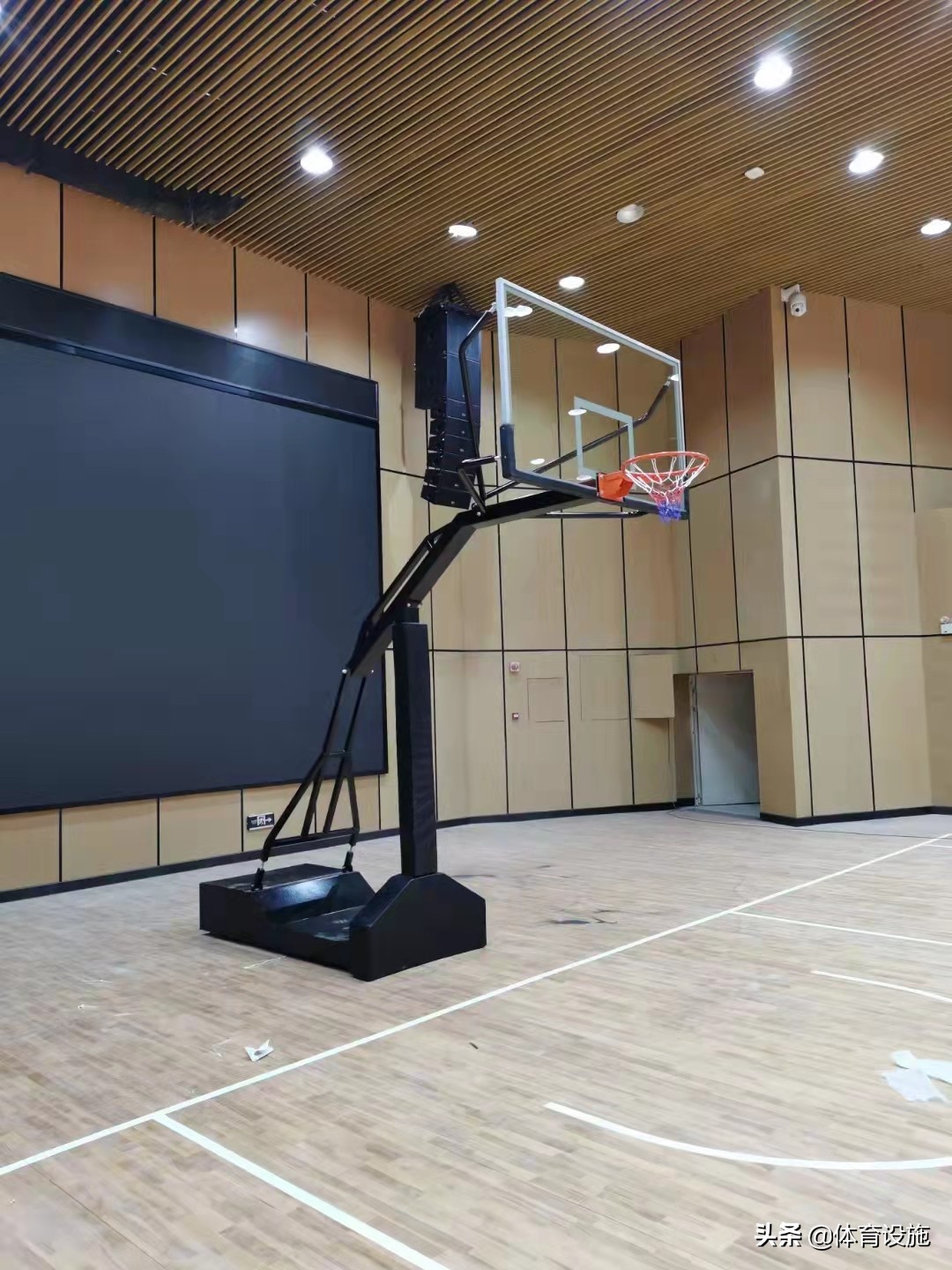 地埋式固定篮球架篮球架子价格,地埋篮球架改移动篮球架