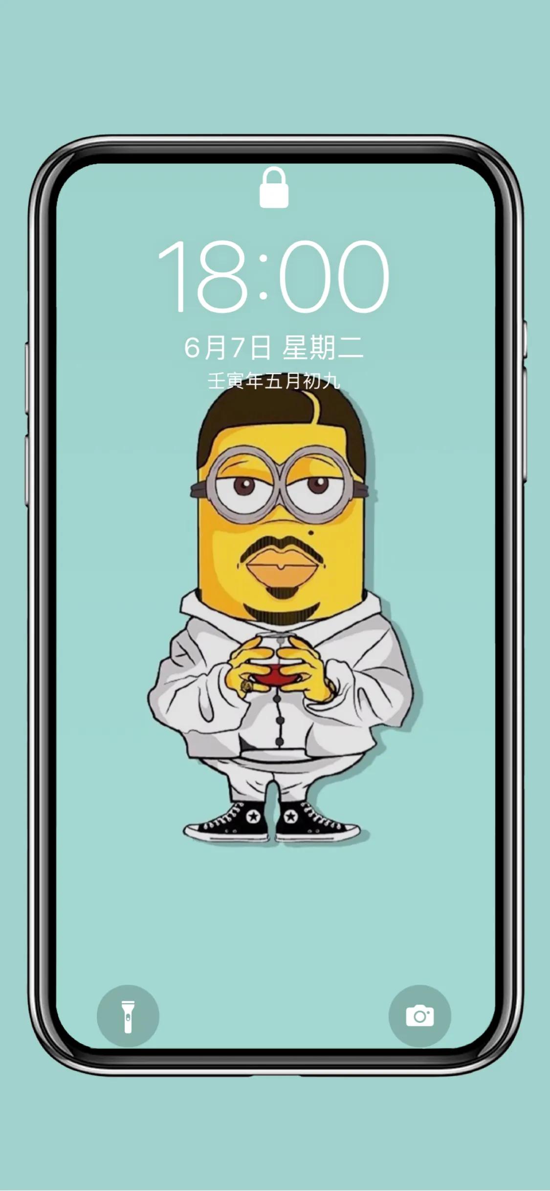 壁纸超清4k手机壁纸小黄人,手机壁纸小黄人