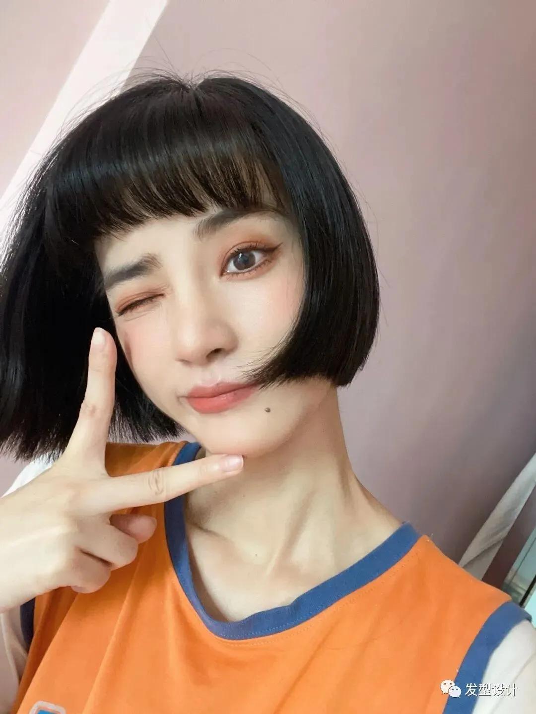 “热短发”，是纯欲天花板哦