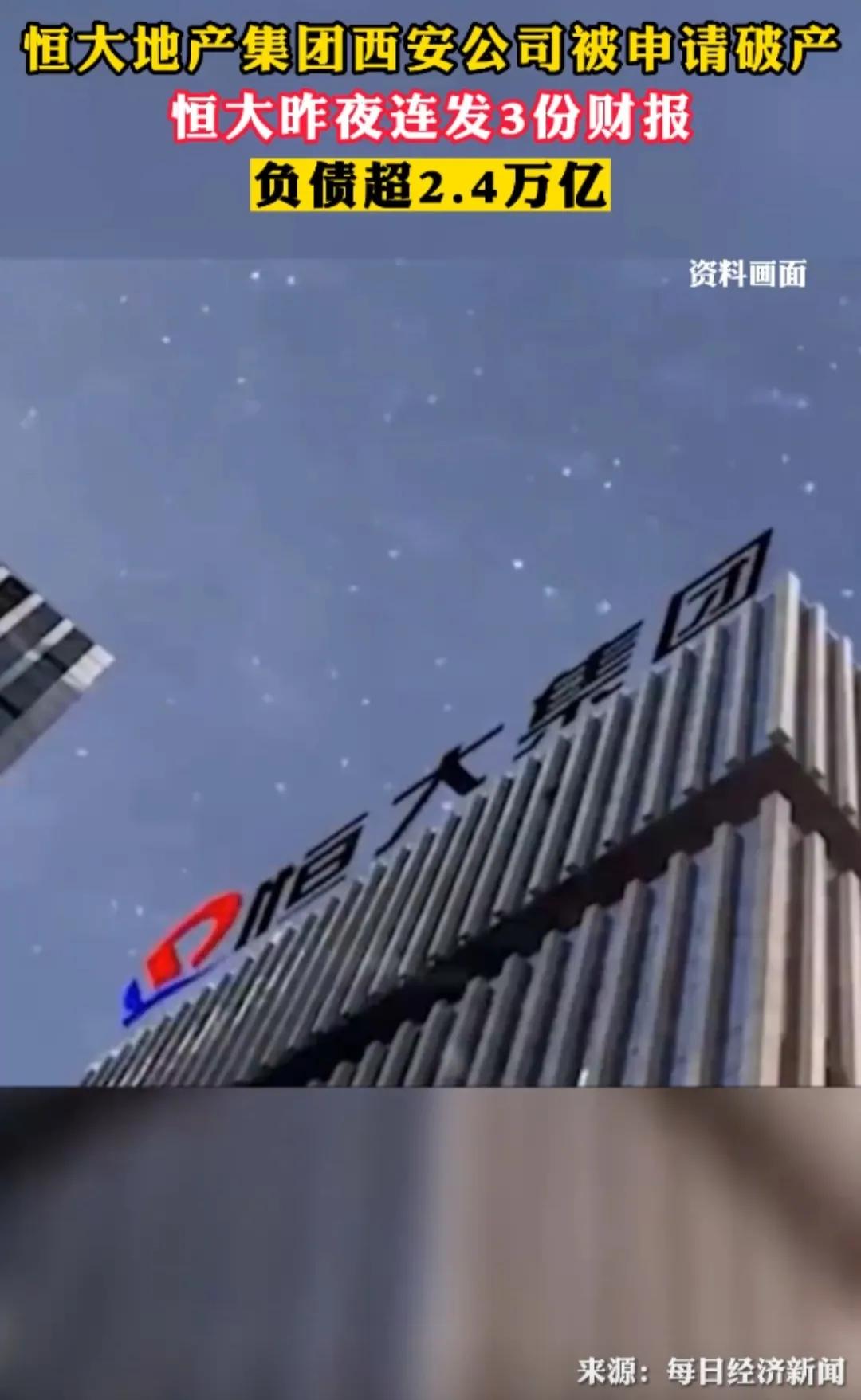 恒大集团申请破产保护影响,恒大集团申请破产保护新闻