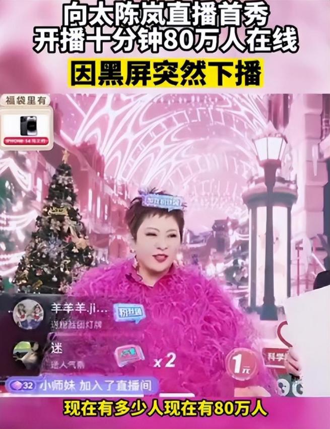 内涵张兰母子、产品一个也不熟，难怪向太陈岚的直播会“翻车”