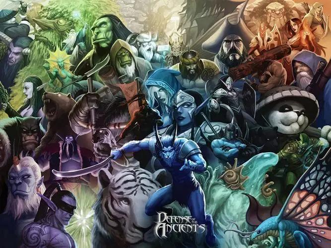 一张上古天梯图带你重回dota最美好的岁月，水友：再见孙悟空