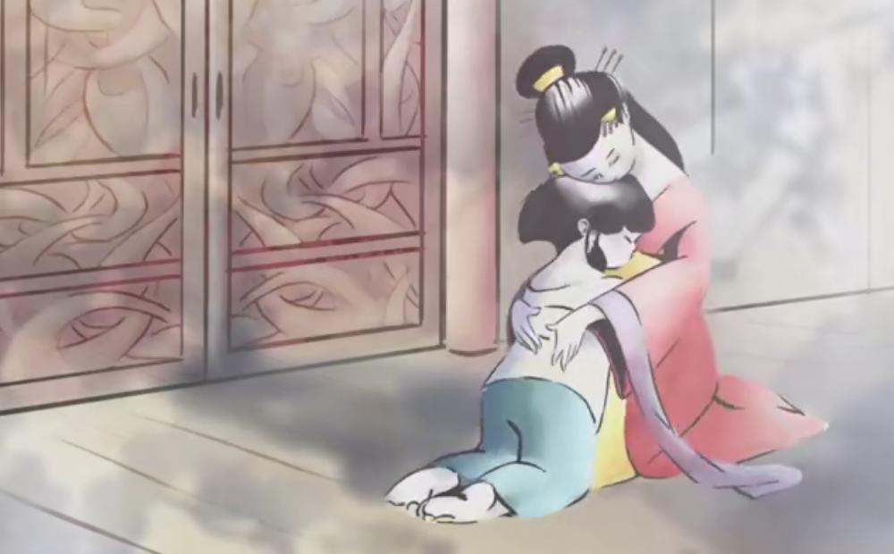 水墨风动画《裹脚少女》，被束缚的不仅是脚，还有向往自由的灵魂