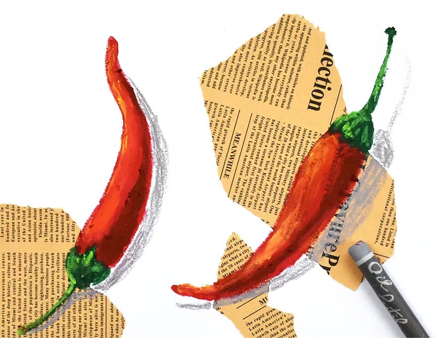 儿童油画简单又好看蜡笔画,6-12岁儿童绘画课程水粉画