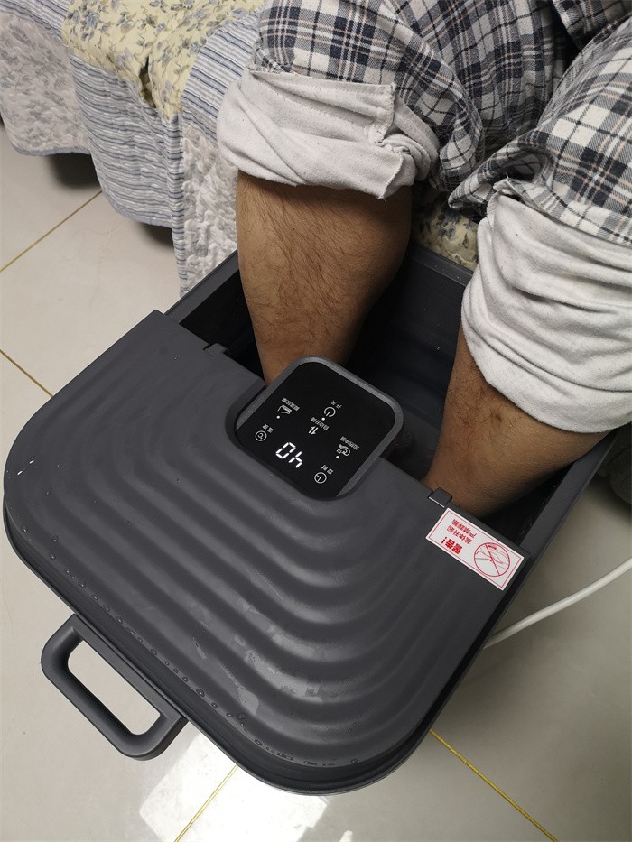 hith折叠电动足浴盆,hith智能折叠泡脚桶