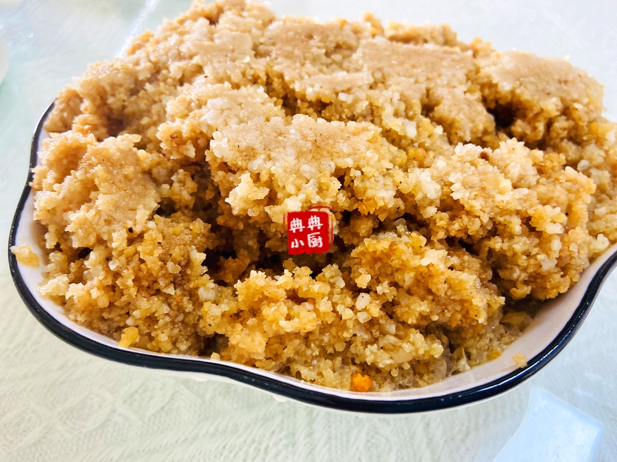 如何调制家常米粉肉,米粉肉软糯好吃