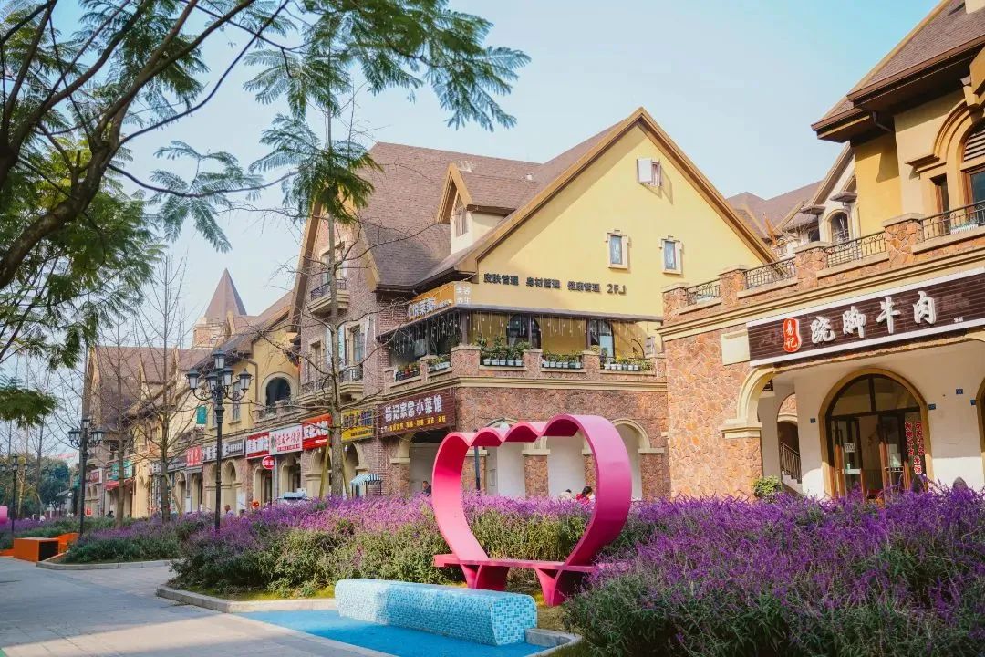 新津最繁华商业街,新津最美街道