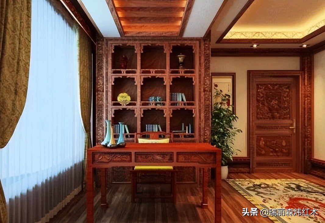 红木适合小户型,小户型红木搭配