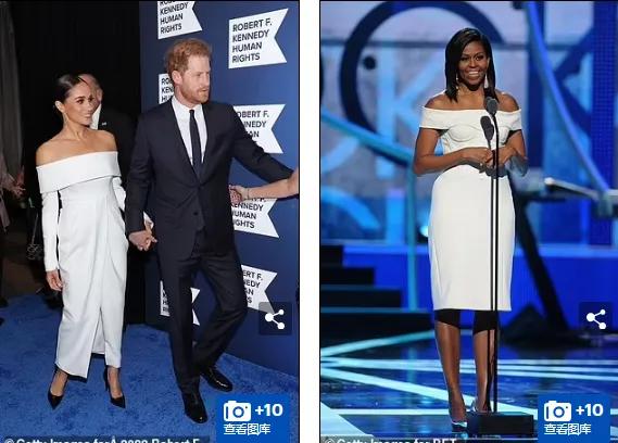 梅根最新穿衣打扮,梅根穿着她最喜欢的深蓝色的服装