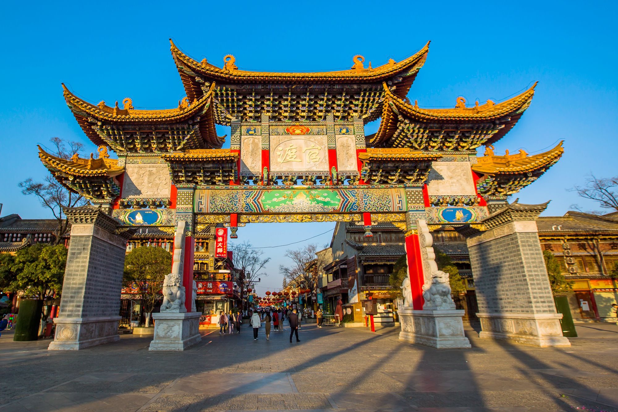 云南官渡古镇在哪呢,官渡古镇与云南老街