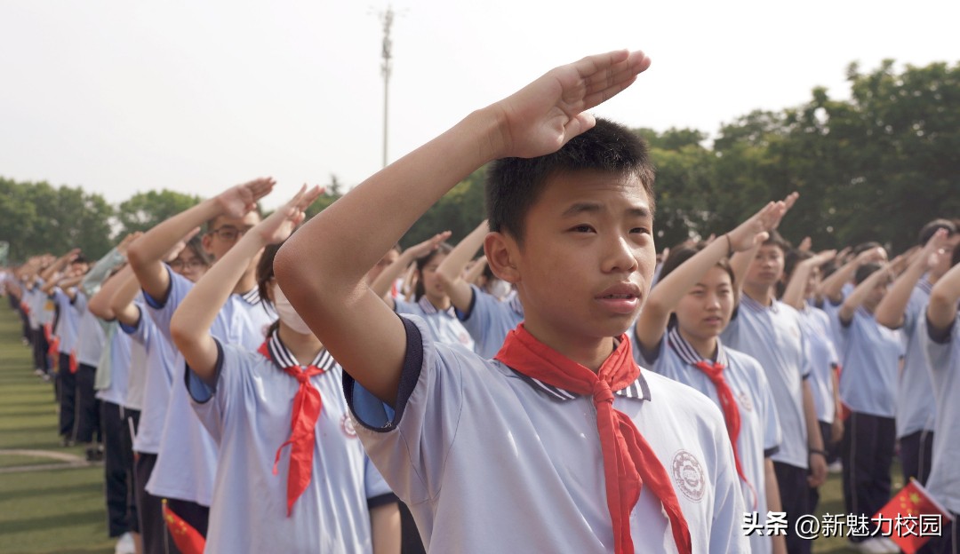 南京中考各个学校出征仪式,南京市第九初级中学中考出征仪式