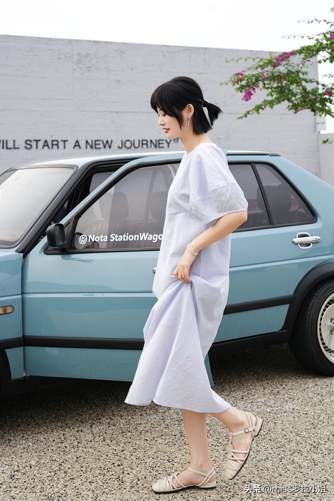 适合旅游连衣裙高级感秋季,出游连衣裙高级感穿搭轻奢