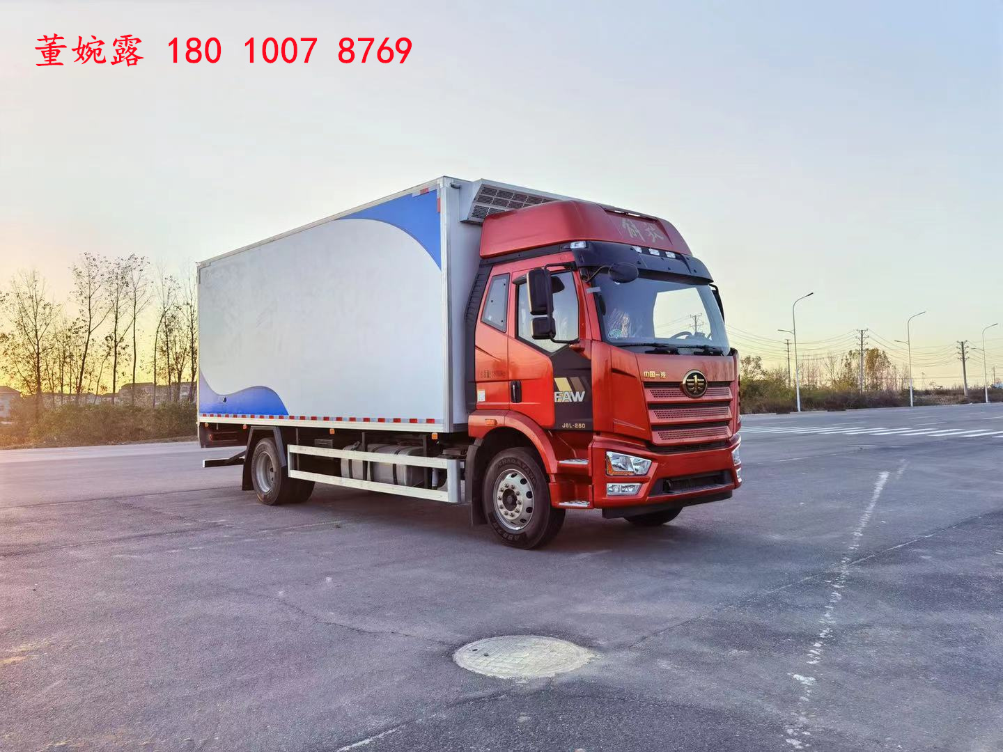 单桥解放j6平板运输车,国六一汽解放j6单桥平板运输车