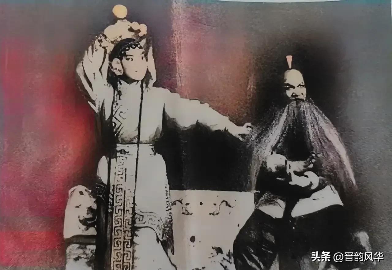 太原古村赤桥戏曲人物王银柱