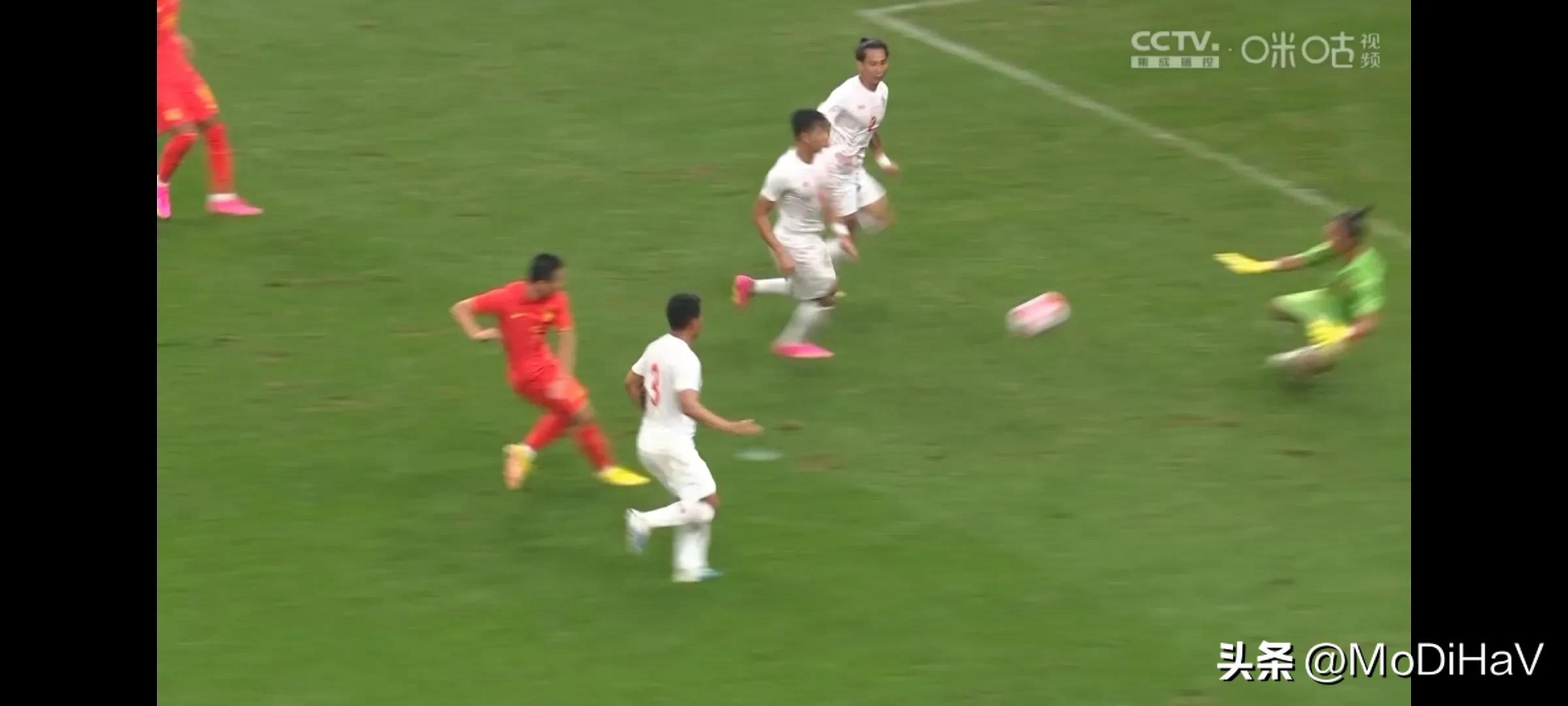 中国男足输给叙利亚名场面,亚运男足4-0大胜缅甸队全场集锦