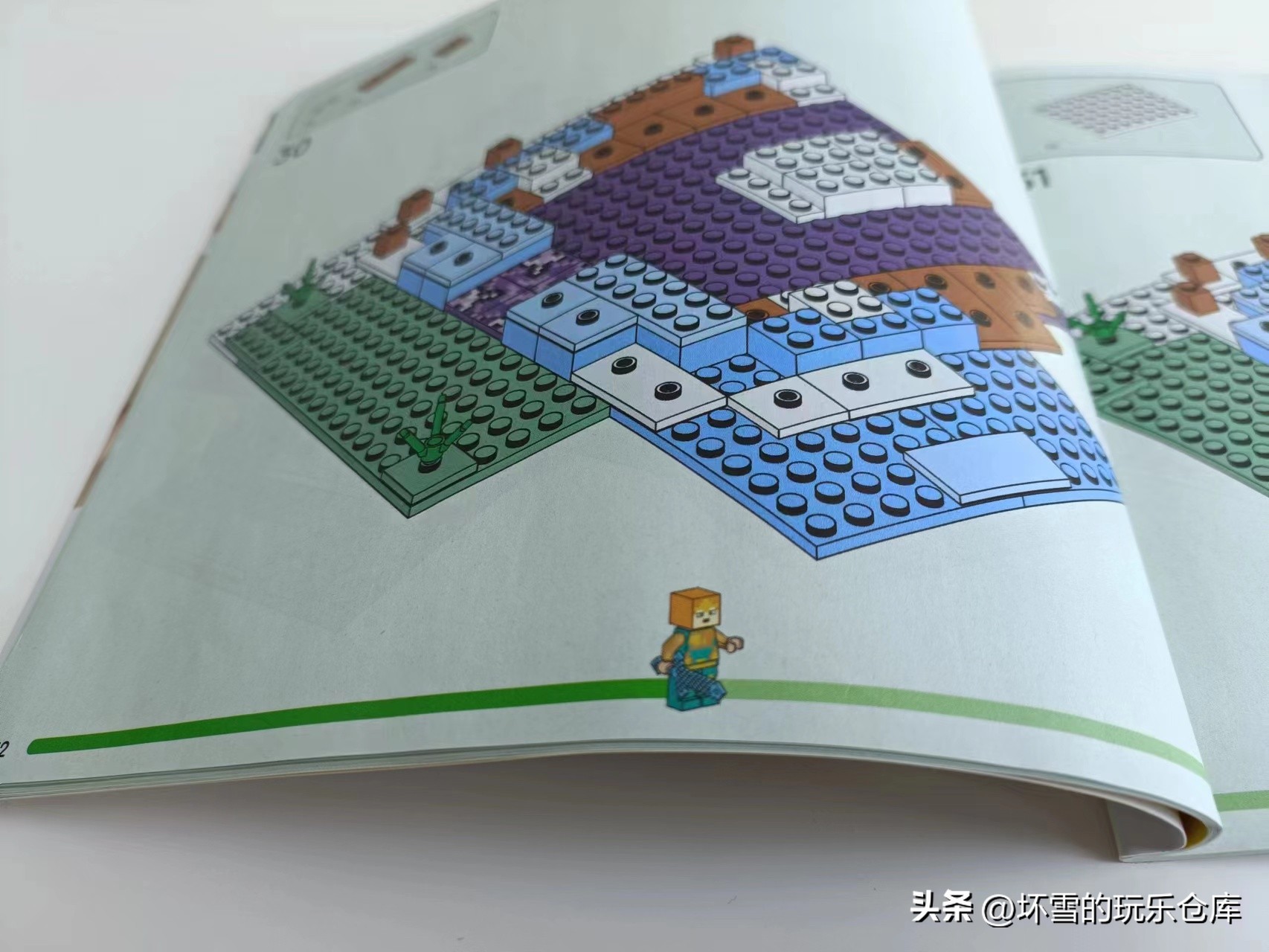 坏雪玩哥斯拉积木,坏雪玩乐高积木