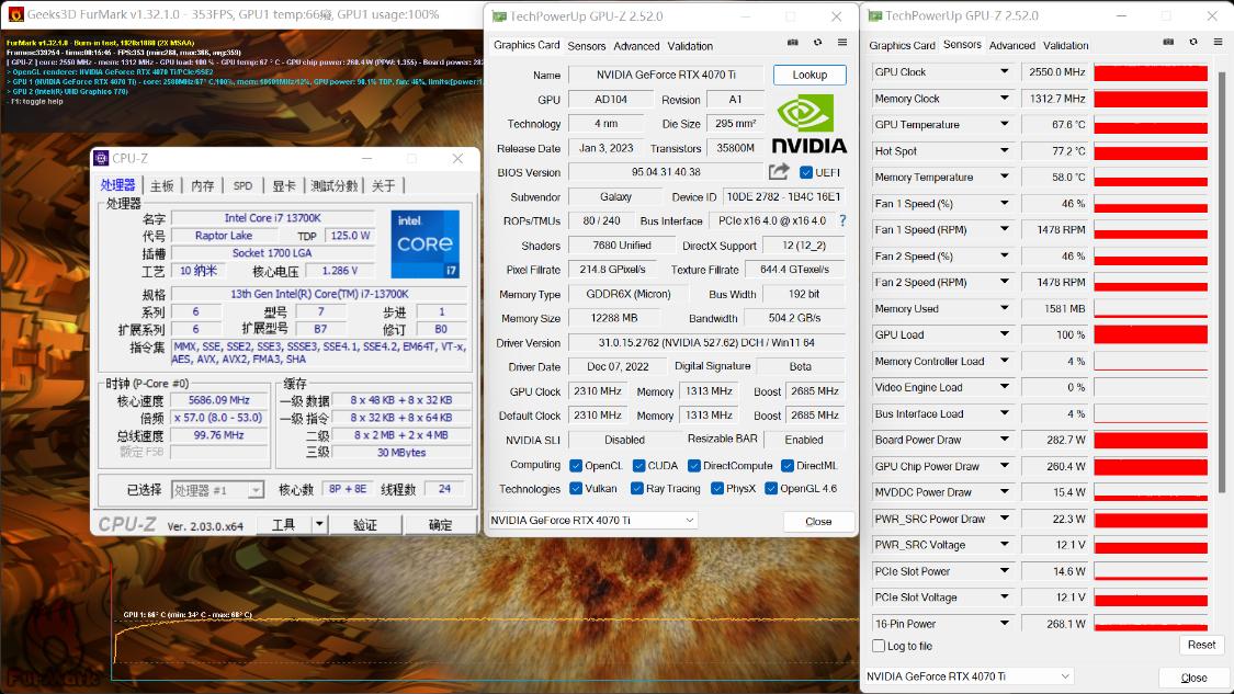 rtx4070super显卡横评,4070ti星曜和3090ti