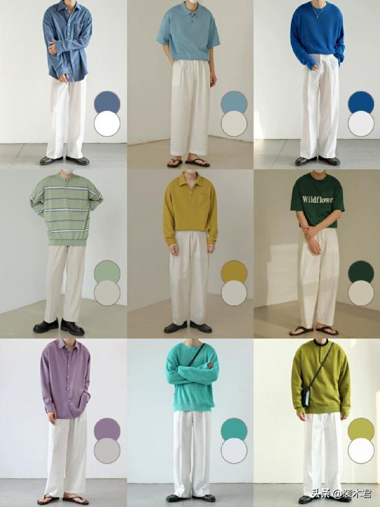 黑白灰衣服搭配什么颜色最合适,怎样的穿衣色彩搭配好看