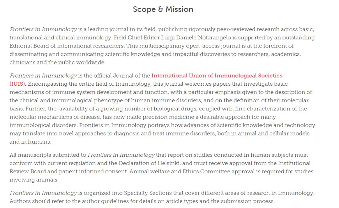 中科院医学二区sci论文含金量,医学免疫期刊推荐