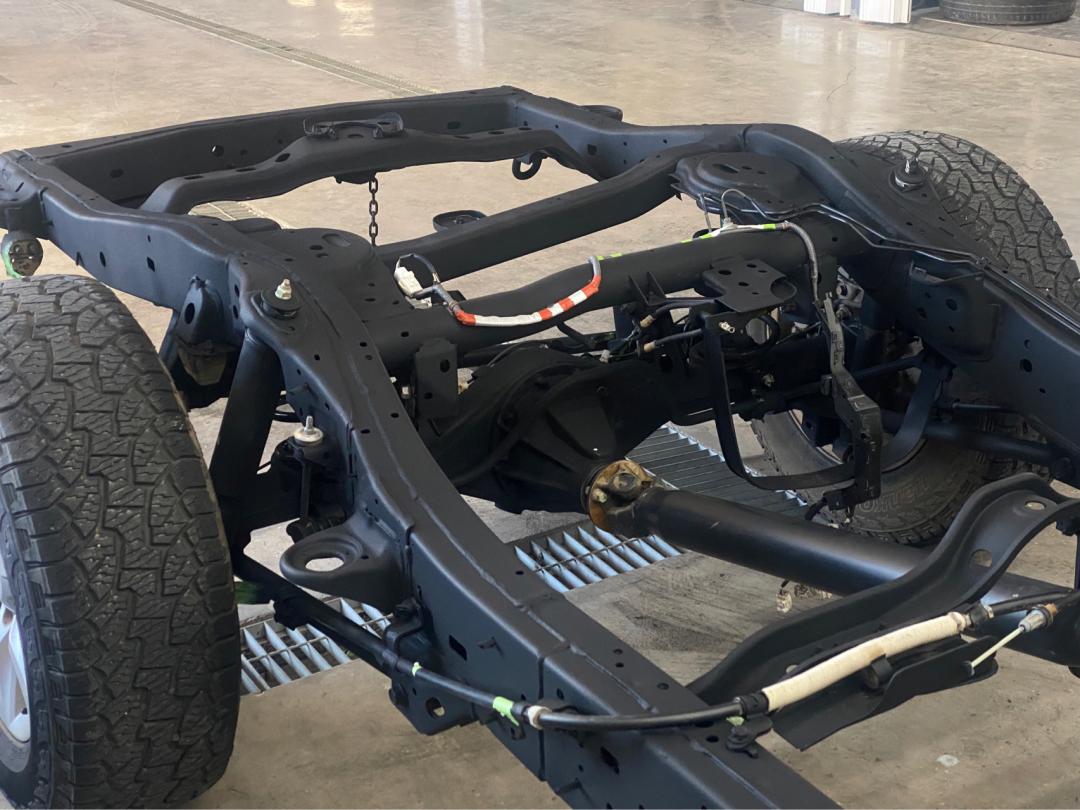 丰田霸道老车翻新升级好的出售,搞工地车翻新