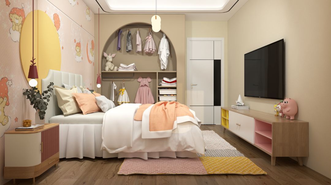 儿童房这样装有趣也实用,儿童房要这样装