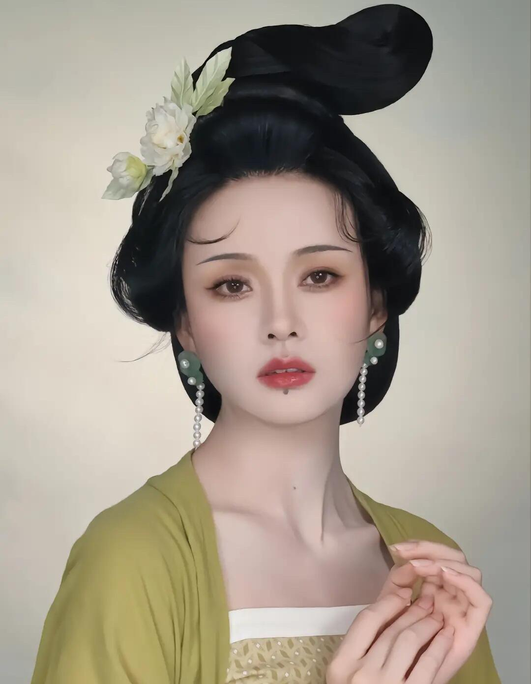 汉服妆前妆后有多惊艳,汉服妆造后有多惊艳