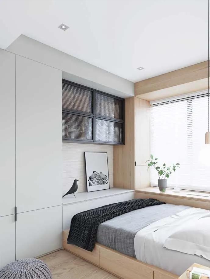 为什么越来越多人喜欢定制家具,去衣柜化的卧室越来越流行