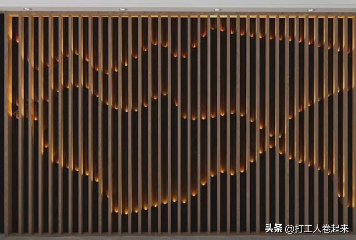 装修轻奢高级感格栅,网红装修风格格栅