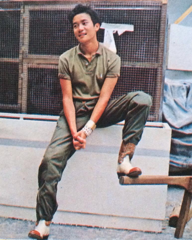 陈百强衣着品味帅到炸,陈百强时尚品味