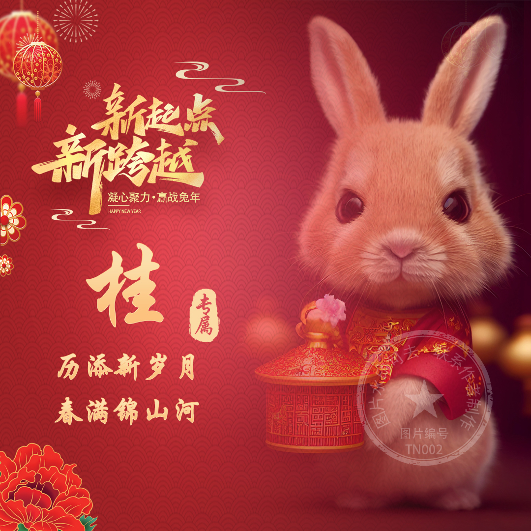 取图新年微信头像,藏头诗头像图片大全