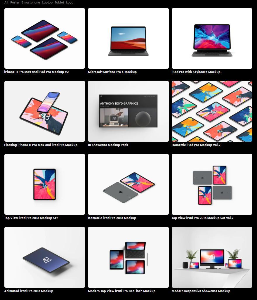 包装盒样机网站推荐免费,国外免费产品样机网站