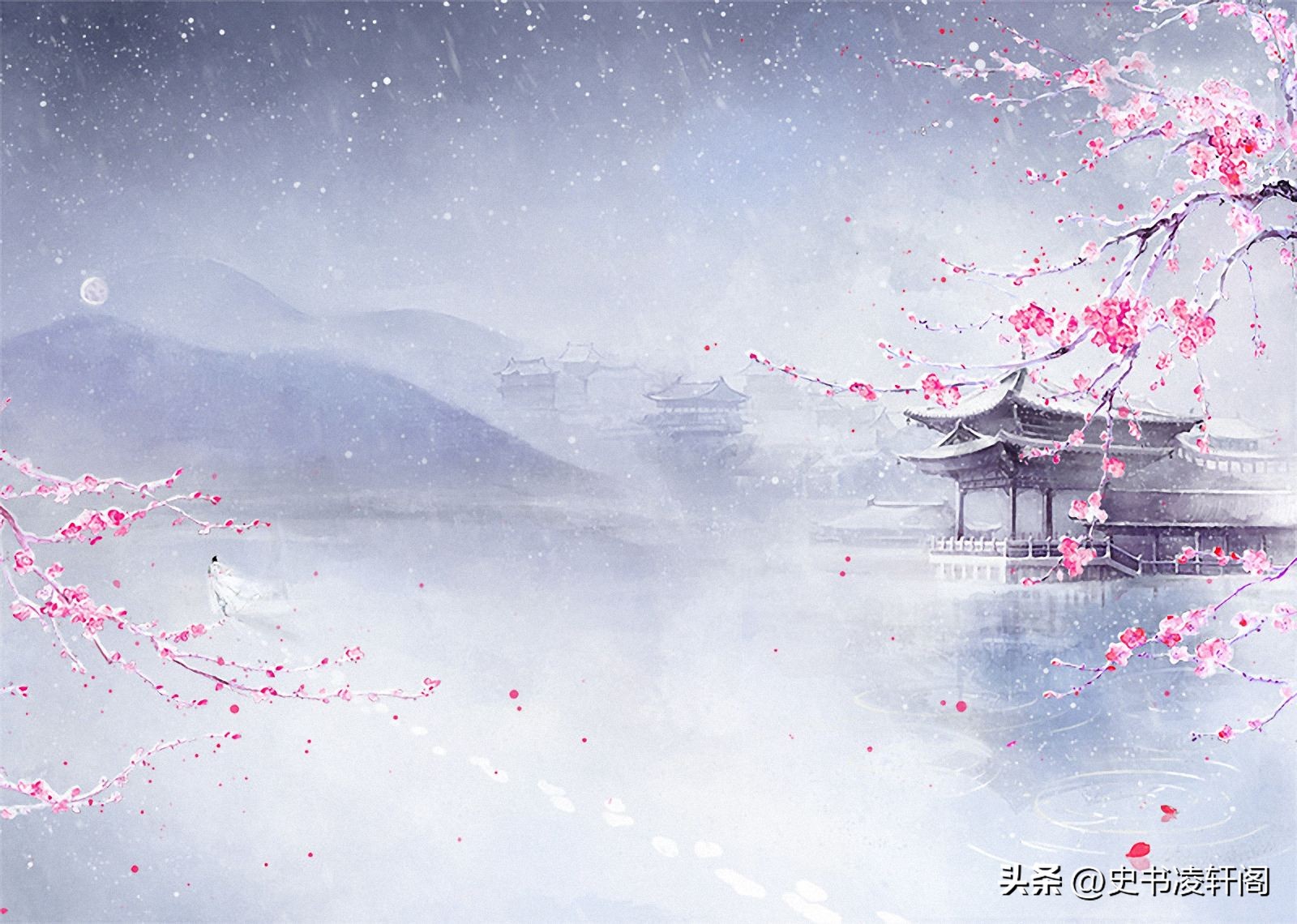 有关雪的古诗词及名句,描写雪的诗不带雪字最简单的诗句