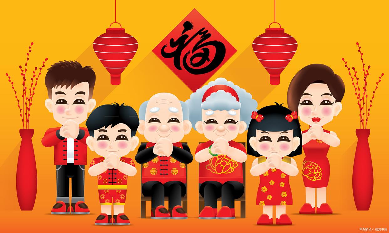 祝贺兔年春节诗词,兔年新春祝福四字诗句