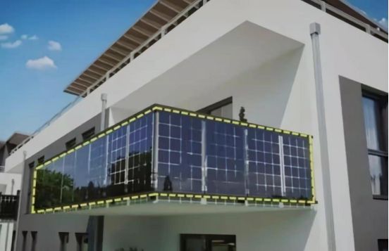 家里阳台可以安装太阳能,阳台上装太阳能发电板