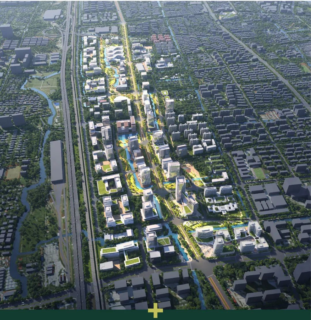 上海闵行七宝镇中春路沿线城市设计国际方案征集第一名/B+H