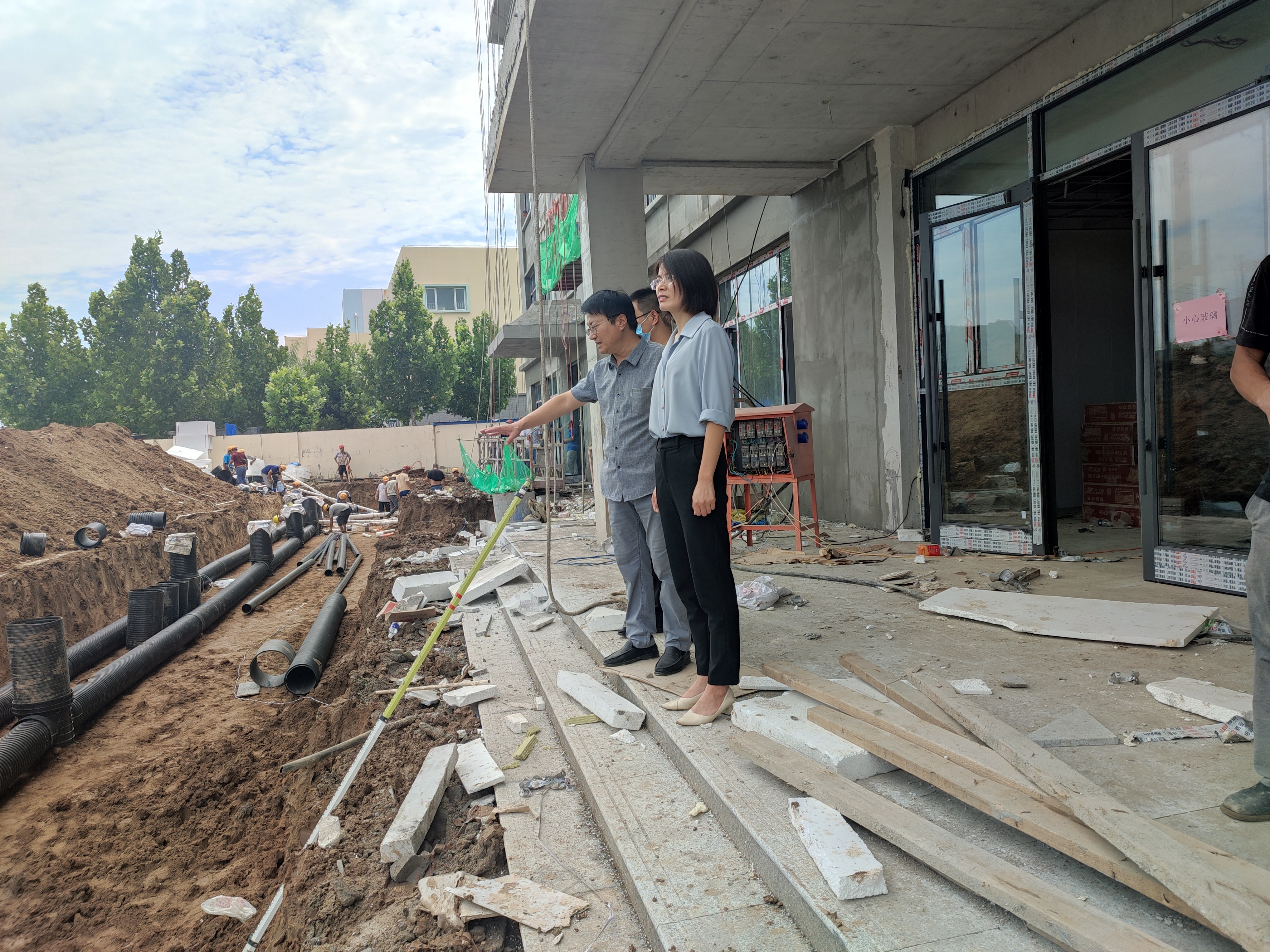 2022东光县民生工程,德城区第二实验小学扩建最新进展