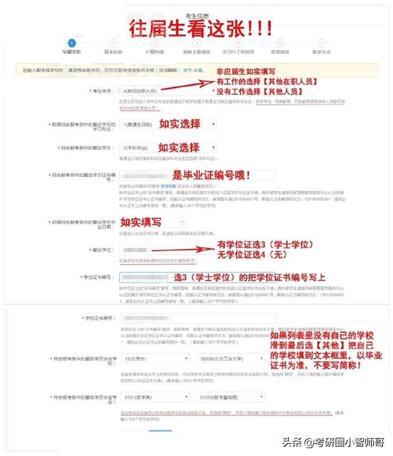 2023考研报名考生信息填写教程,安徽省2023考研报考人数