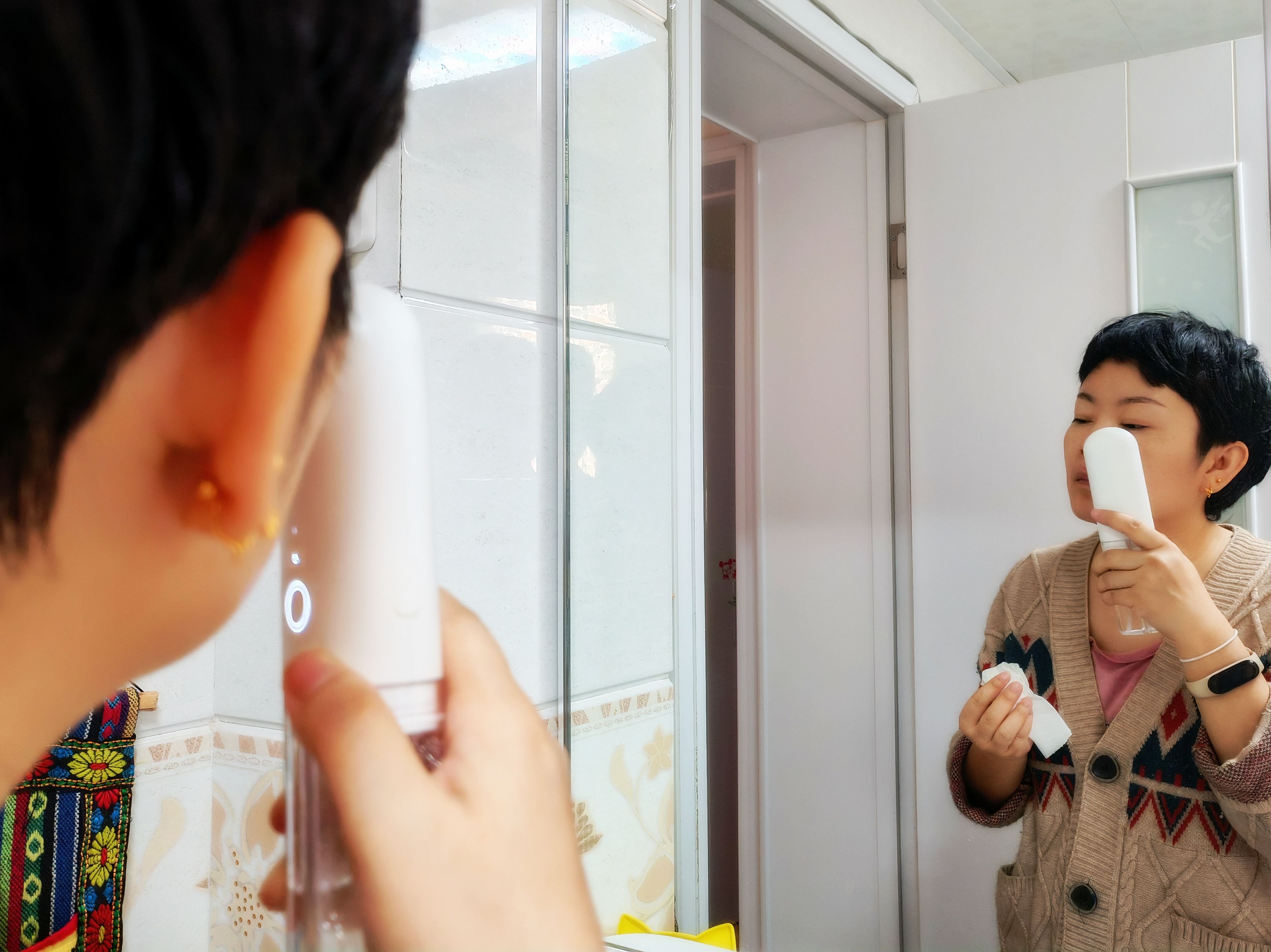 脸部spa自己在家做精油,脸部spa去黑头