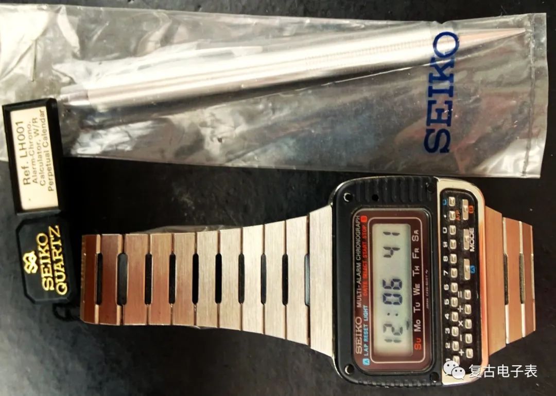 日本精工ssc139手表,1982年的精工seiko电视手表