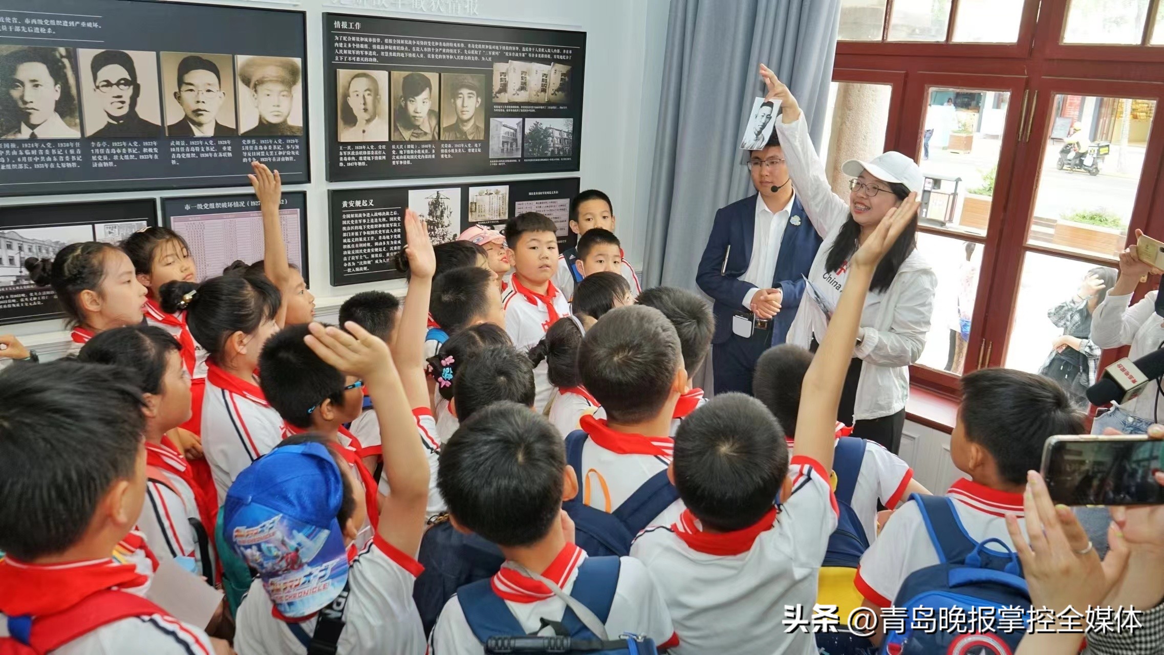 畅玩“世界最美海湾”市南娃收获成长美好