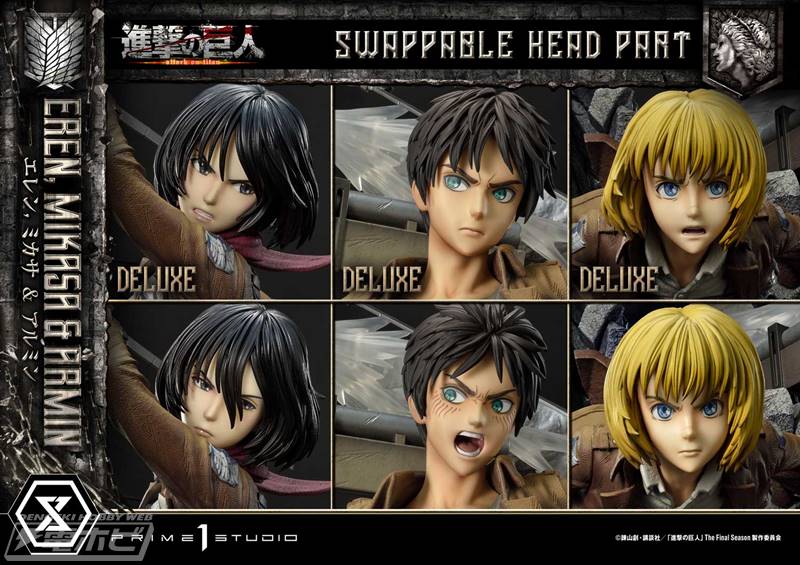 进击的巨人艾伦最终季手办,《进击的巨人》始祖艾伦手办