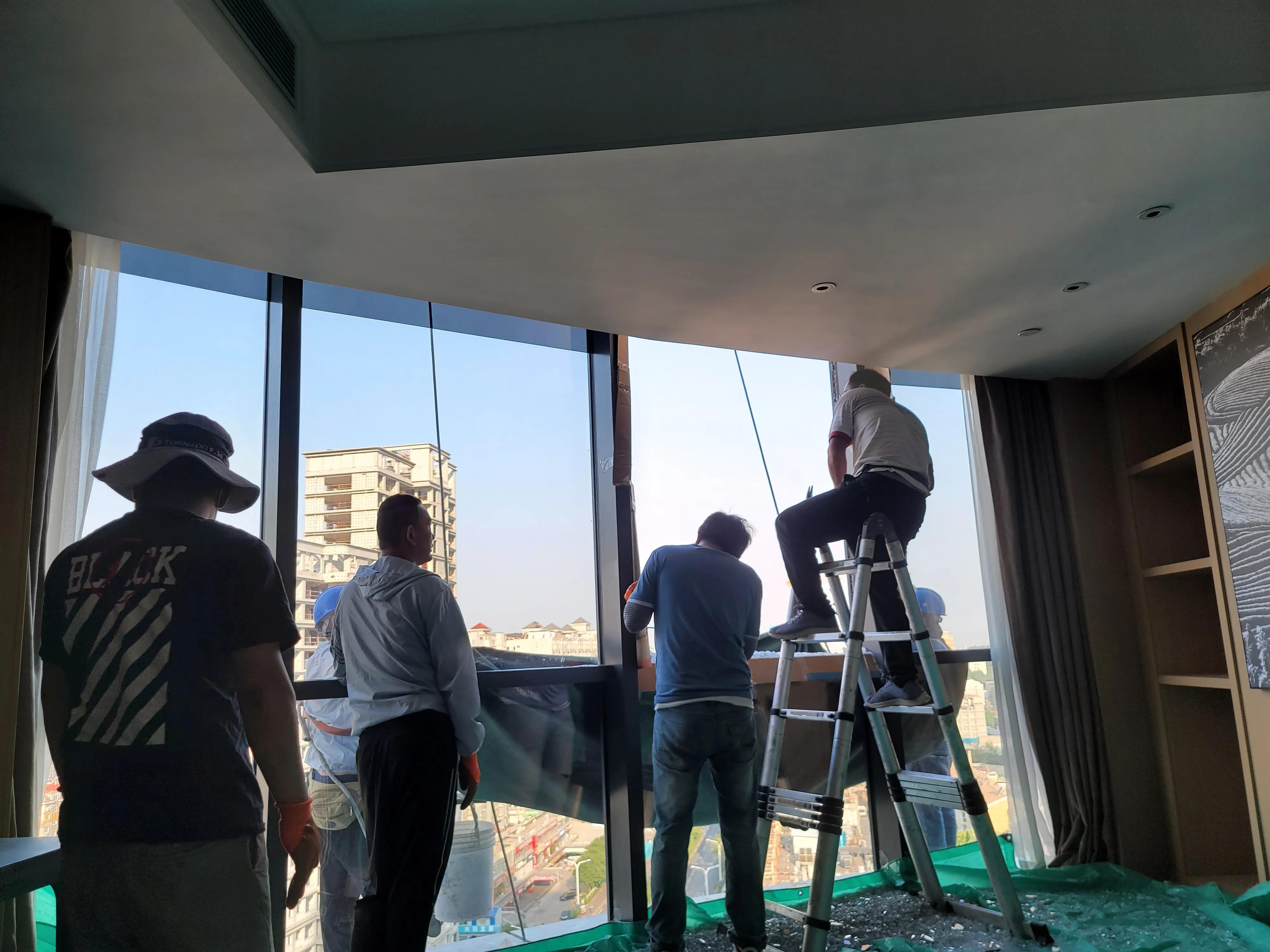 高空外墙清洁公司资质代办,高楼外墙清洗施工公司