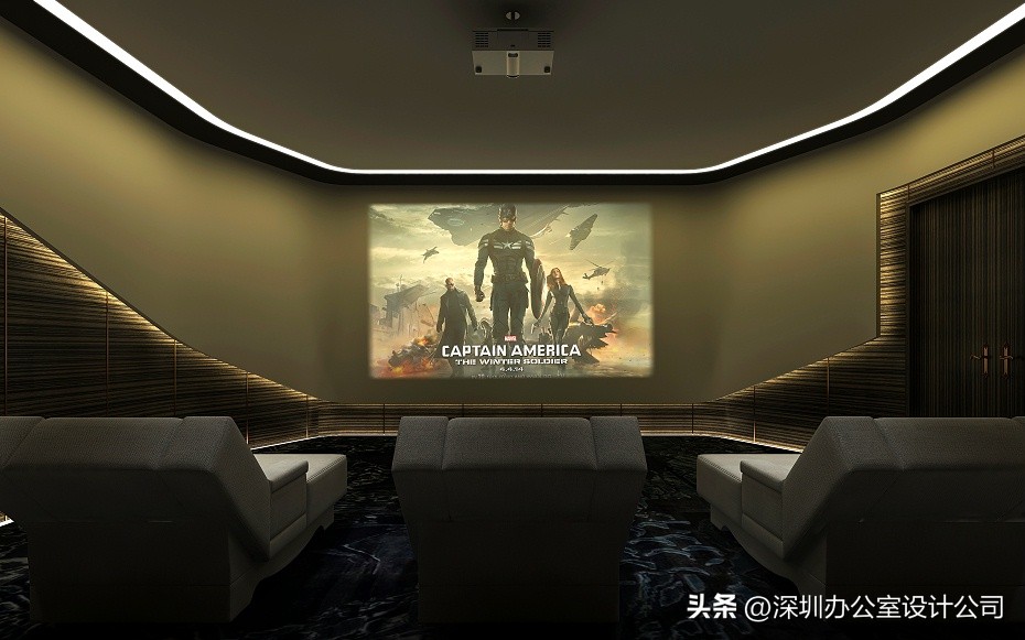 深圳福田办公空间装修设计公司|华汉基因装饰效果图