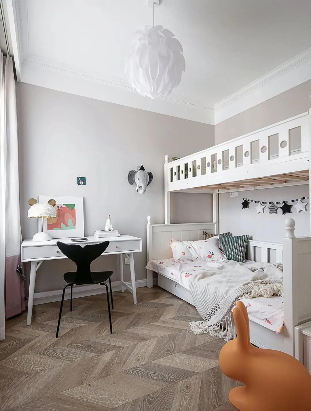 二孩一男一女儿童房装修,30款儿童房装修