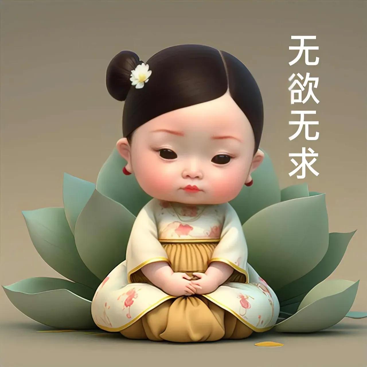 无欲无求随心所欲的萌图,一切随缘的萌图