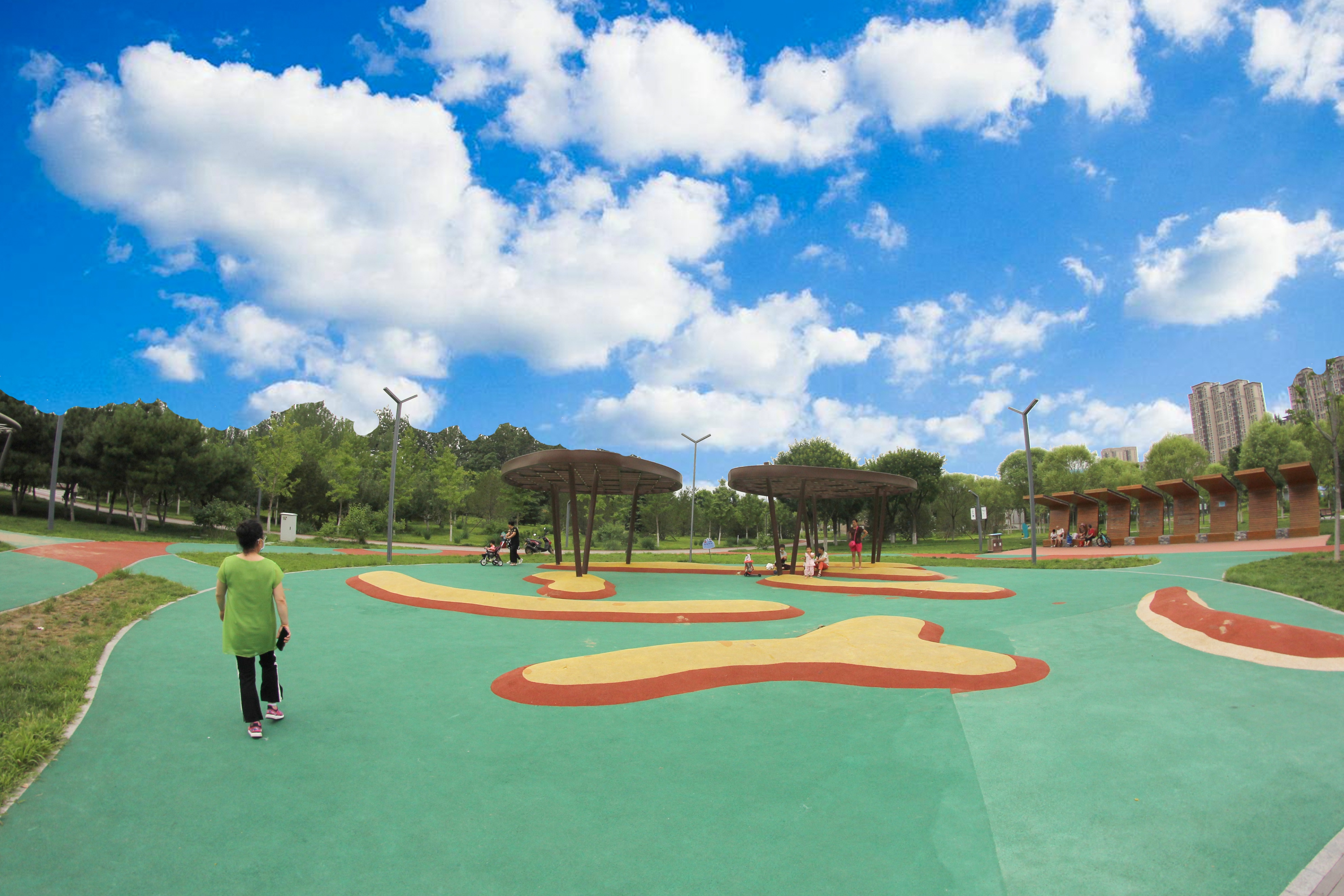 北京古香古色的公园,北京闹市藏着这样一个公园