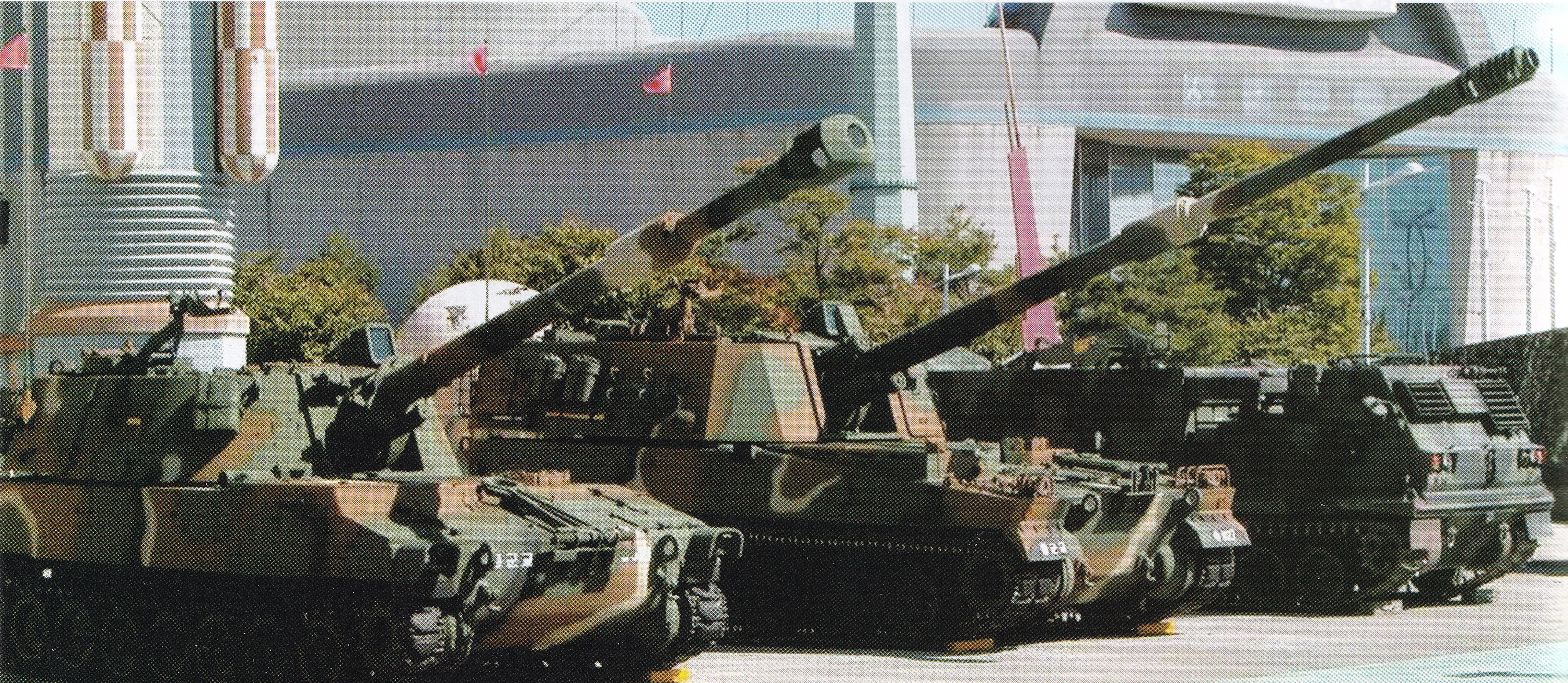 k9型榴弹炮图片,韩国k9自行榴弹炮